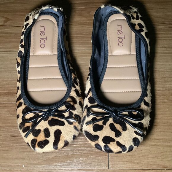 Me Too Leopard Print Women Flats - Picture 5 of 5